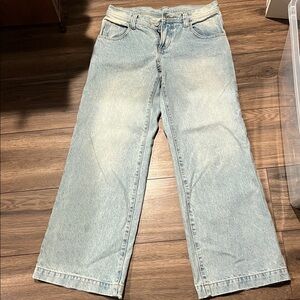 Light Blue Women's Jeans Brandy Melville